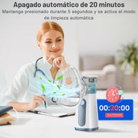 AireVital®- Nebulizador Recargable Silencioso// para niños y adultos