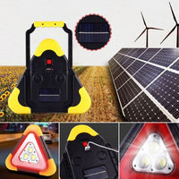 triangular de emergencia solar 2 en 1 + lleva el segundo gratis