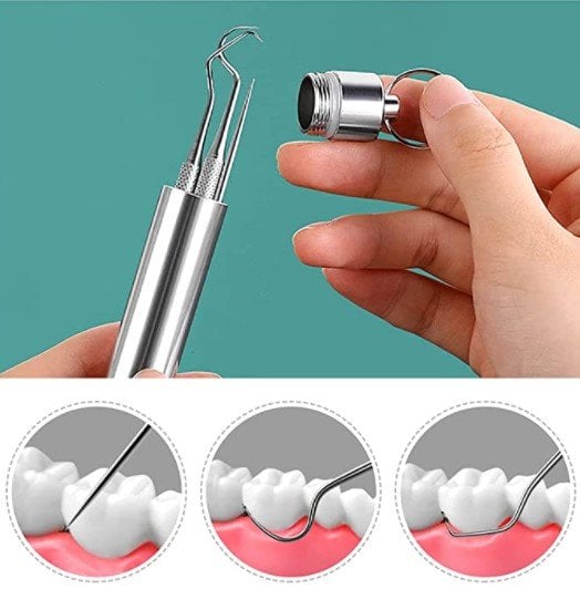 "TRANSFORMA TU SONRISA" Kit de limpieza dental portable