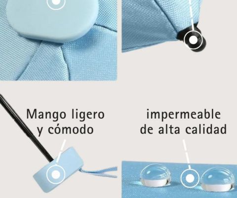 Mini Sombrilla Compacta: Protección Contra la Lluvia y Rayos UV,+🎁obsequio sorpresa🎁